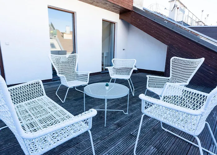 Luxury Penthouse - Augarten Apartmán